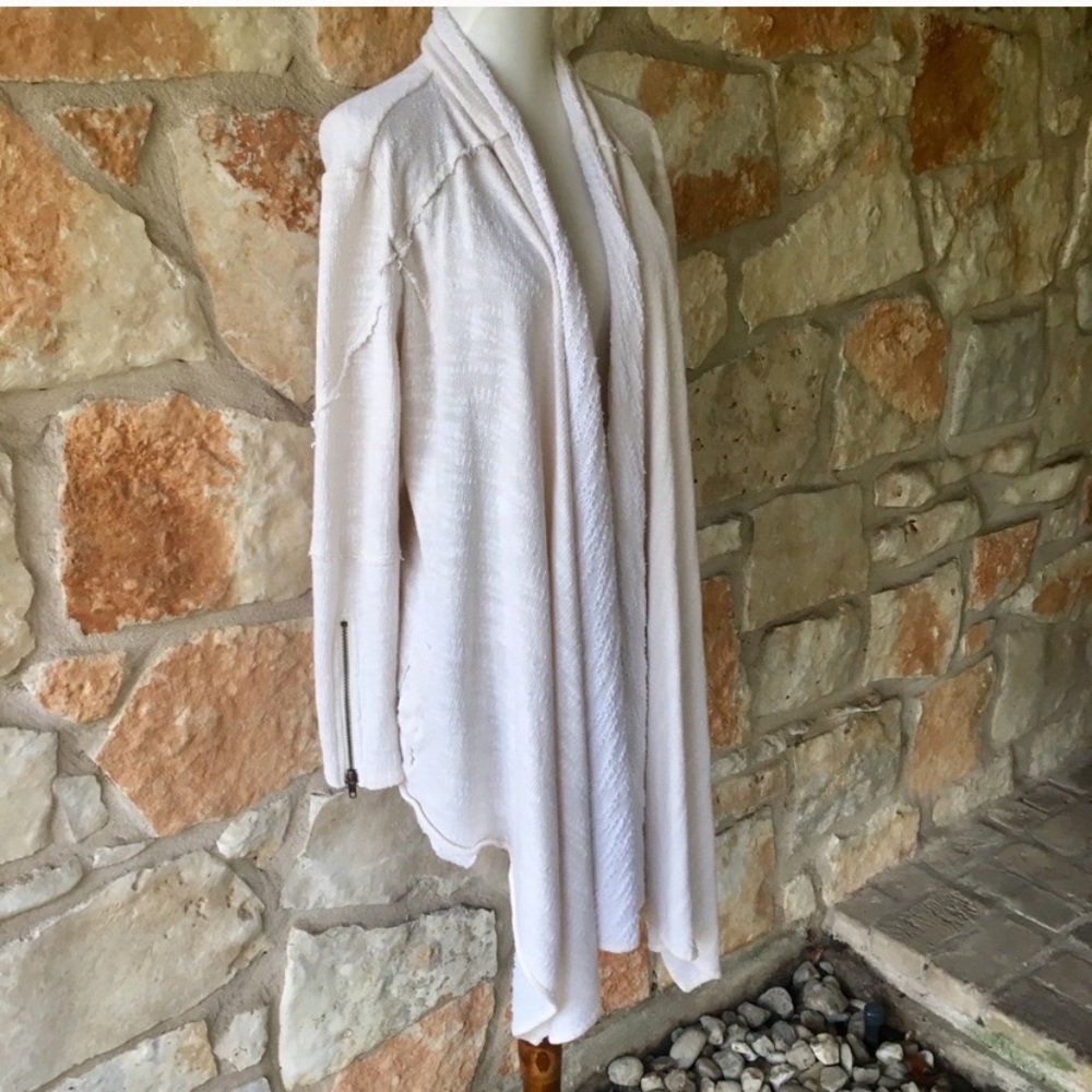 Ivory free people sweater